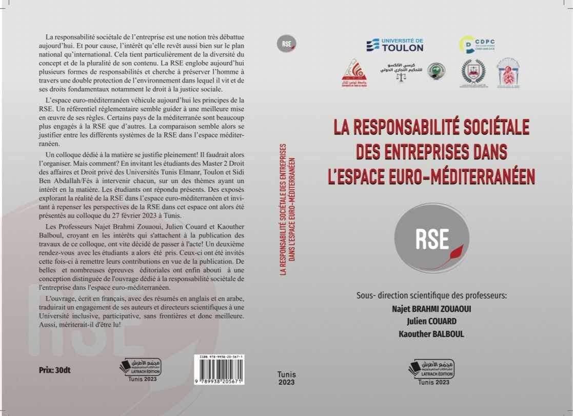  La responsabilitÃ© sociÃ©tale des entreprises dans l espace euro-mÃ©diterranÃ©en 